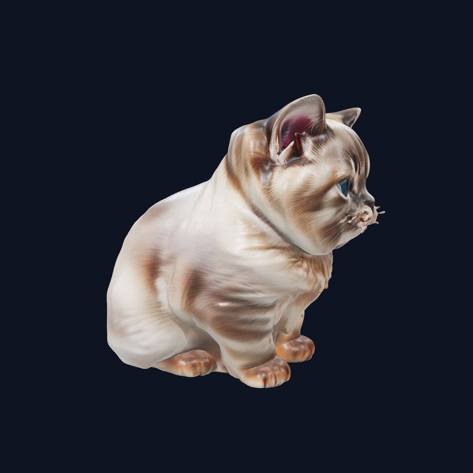 Fluffy Kitten model pack